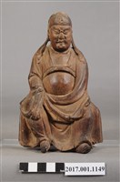 藏品(木雕關聖帝君像)的圖片