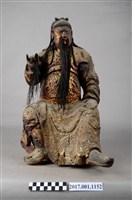 藏品(木雕關聖帝君像)的圖片