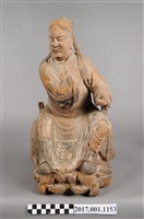 藏品(木雕關聖帝君像)的圖片