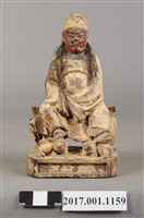 藏品(木雕關聖帝君像)的圖片