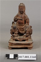 藏品(木雕關聖帝君像)的圖片