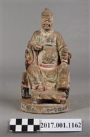 藏品(木雕關聖帝君像)的圖片