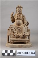 藏品(木雕關聖帝君像)的圖片