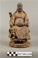 藏品(木雕關聖帝君像)的圖片