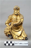 藏品(木雕關聖帝君像)的圖片