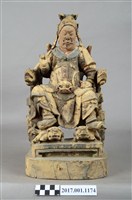 藏品(木雕關聖帝君像)的圖片