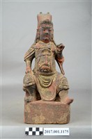 藏品(木雕關聖帝君像)的圖片