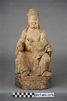 藏品(木雕關聖帝君像)的圖片