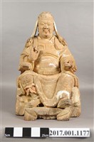 藏品(木雕關聖帝君像)的圖片
