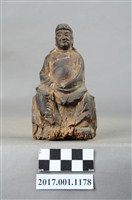 藏品(木雕關聖帝君像)的圖片