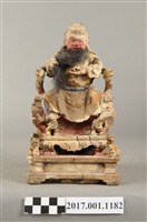 藏品(木雕關聖帝君像)的圖片