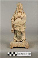 藏品(木雕關聖帝君像)的圖片