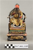 藏品(木雕關聖帝君像)的圖片