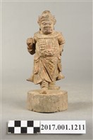 藏品(木雕周倉像)的圖片