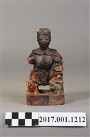 藏品(木雕藥王像)的圖片