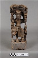 藏品(木雕藥王像)的圖片