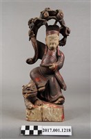 藏品(木雕藥王像)的圖片