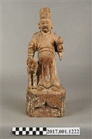 藏品(木雕藥王像)的圖片