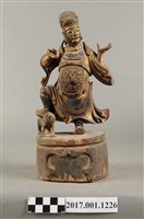 藏品(木雕藥王像)的圖片