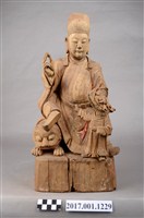 藏品(木雕藥王像)的圖片