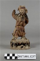 藏品(木雕護法官將像)的圖片