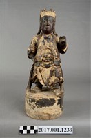 藏品(木雕護法官將像)的圖片