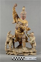 藏品(木雕護法官將像)的圖片