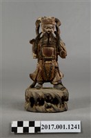 藏品(木雕護法官將像)的圖片