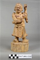 藏品(木雕護法官將像)的圖片