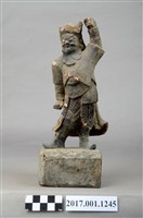 藏品(木雕護法官將像)的圖片