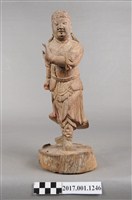 藏品(木雕護法官將像)的圖片