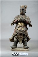 藏品(木雕護法官將像)的圖片