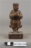 藏品(木雕護法官將像)的圖片