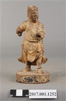 藏品(木雕護法官將像)的圖片