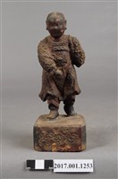 藏品(木雕護法官將像)的圖片