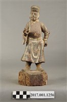 藏品(木雕護法官將像)的圖片