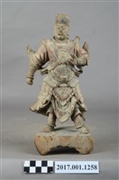 藏品(木雕護法官將像)的圖片