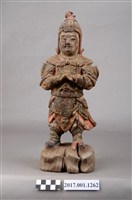 藏品(木雕護法官將像)的圖片