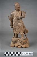 藏品(木雕護法官將像)的圖片