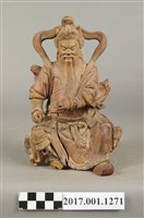 藏品(木雕護法官將像)的圖片