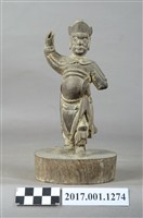 藏品(木雕護法官將像)的圖片