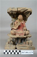 藏品(木雕三平祖師像)的圖片