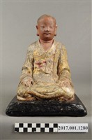 藏品(木雕三平祖師像)的圖片