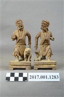 藏品(木雕蛇虎使者像組)的圖片