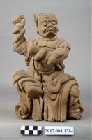 藏品(木雕蛇使者像)的圖片
