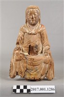 藏品(木雕三代祖師像)的圖片