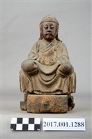 藏品(木雕三代祖師像)的圖片