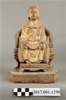 藏品(木雕三代祖師像)的圖片