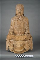 藏品(木雕三代祖師像)的圖片