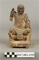 藏品(木雕五公菩薩像)的圖片